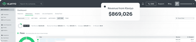 Klaviyo Googan last year